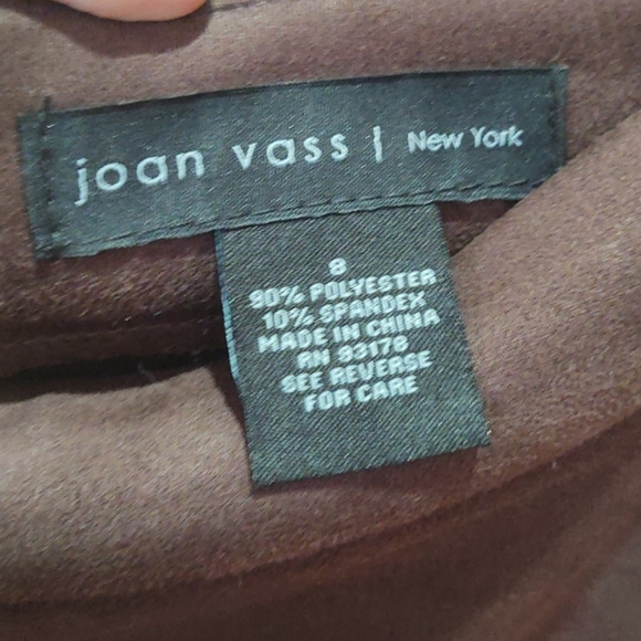 Joan Vass faux suede skirt - Picture 5 of 5